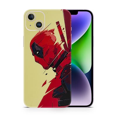 iPhone 14 Deadpool Art 3D Skin WrapitSkin