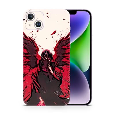 iPhone 14 Crimson Angel 3D Skin WrapitSkin