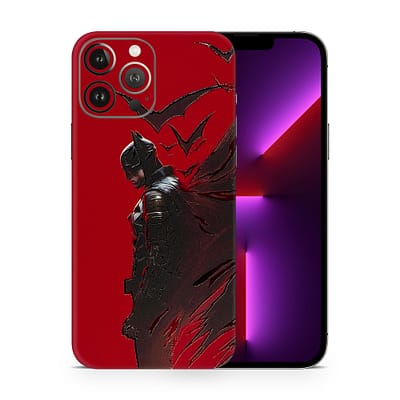 iPhone 13 Pro Red Knight 3D Skin WrapitSkin