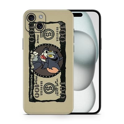 iPhone 15 Plus Tom Dollar 3D Skin WrapitSkin