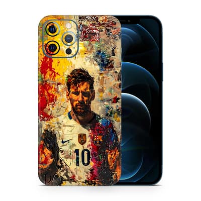 iPhone 12 Pro Max Lionel Messi 3D Skin WrapitSkin