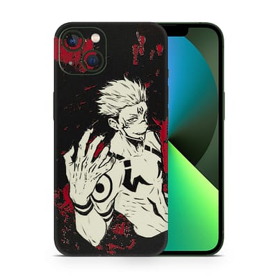 iPhone 13 Mini Ryomen Sukuna 3D Skin WrapitSkin