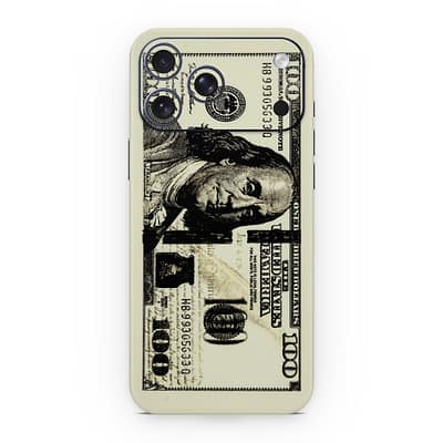 iPhone 17 Pro Max Dollar Bill 3D Skin WrapitSkin