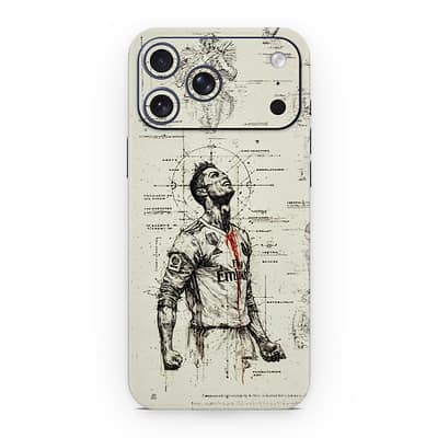 iPhone 17 Pro Max Ronaldo 3D Skin WrapitSkin