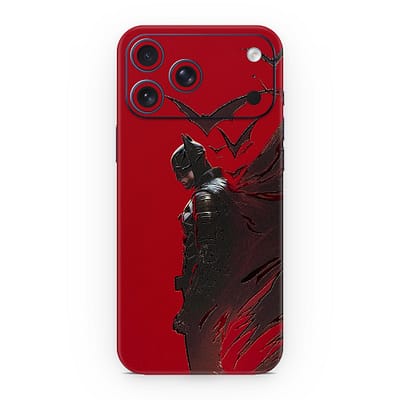 iPhone 17 Pro Max Red Knight 3D Skin WrapitSkin