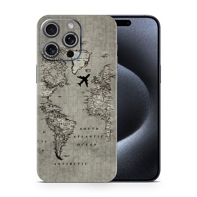 iPhone 15 Pro Max Traveling 3D Skin WrapitSkin