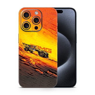 iPhone 15 Pro Mercedes AMG 3D Skin WrapitSkin