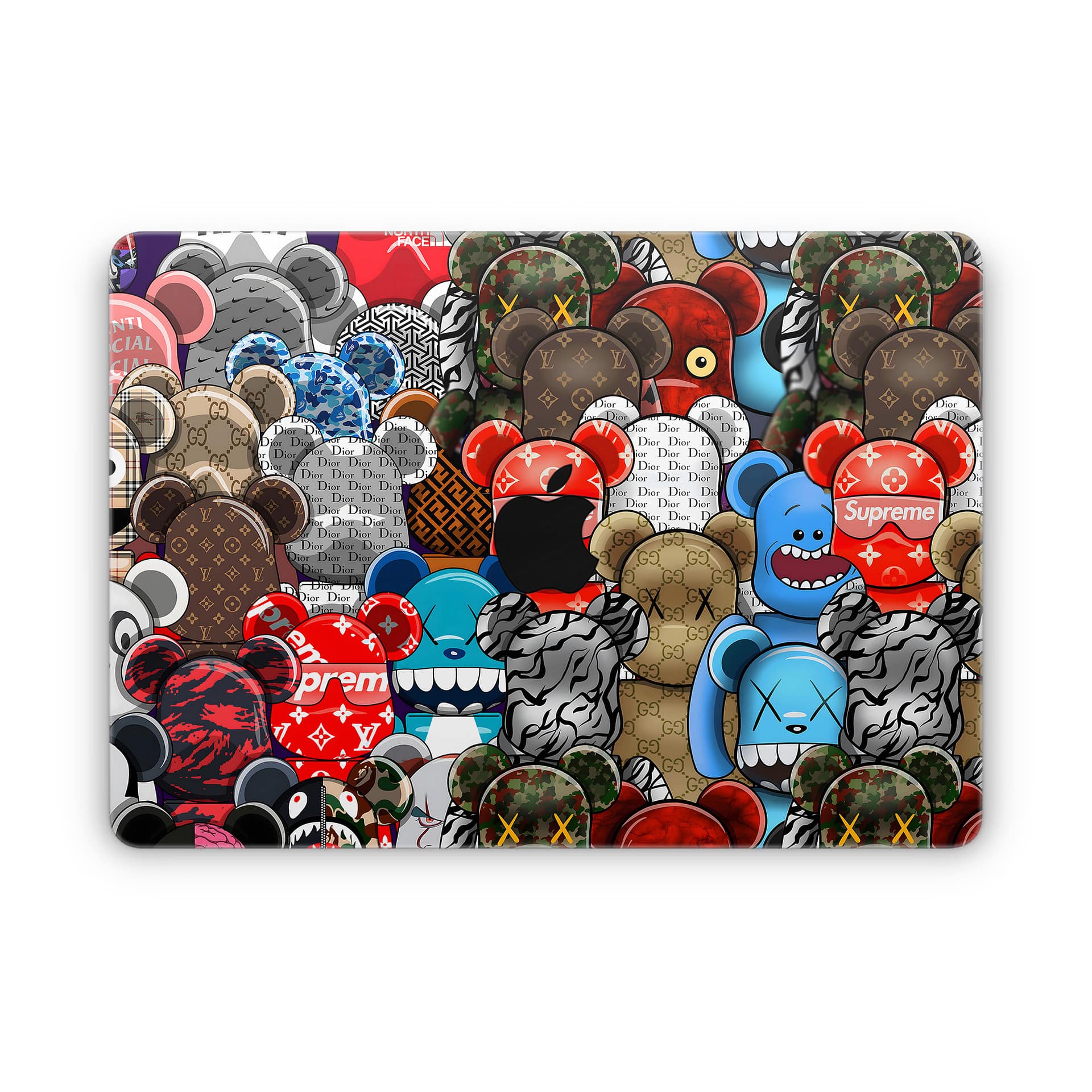 MacBook Air 13.6'' M2 2022 Fuzzy Frenzy Skin WrapitSkin