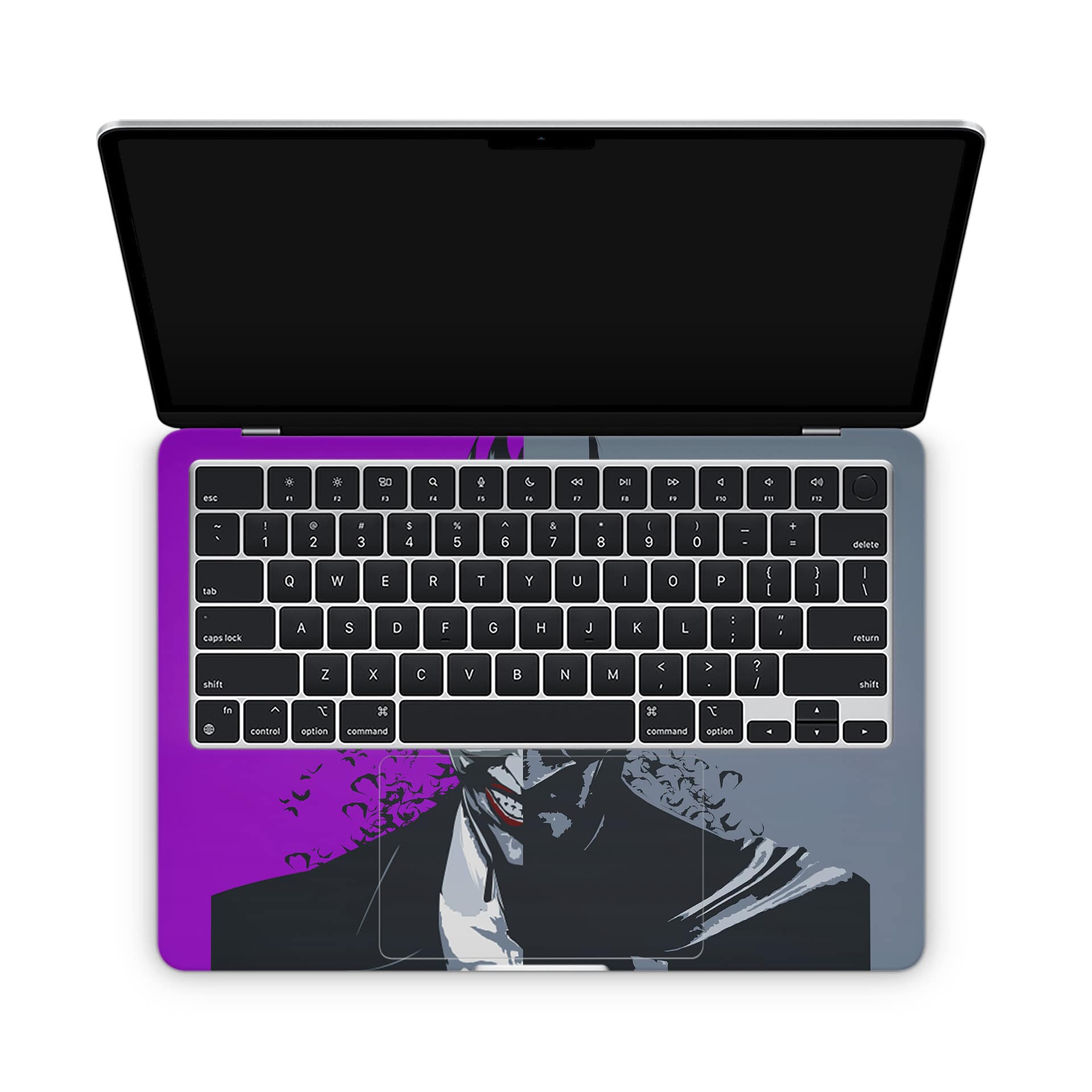 Macbook air 13. 6'' m2 2022 joker vs batman skin | wrapitskin