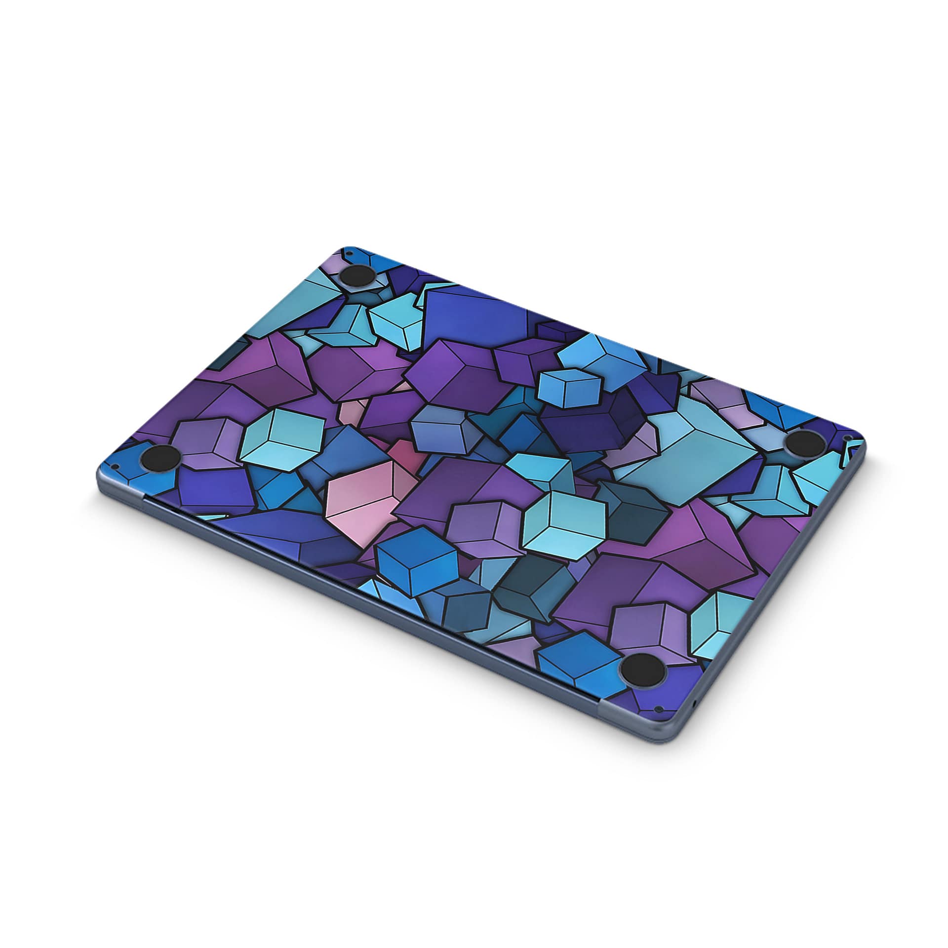 Macbook air 13. 6'' m2 2022 3d cubes skin | wrapitskin