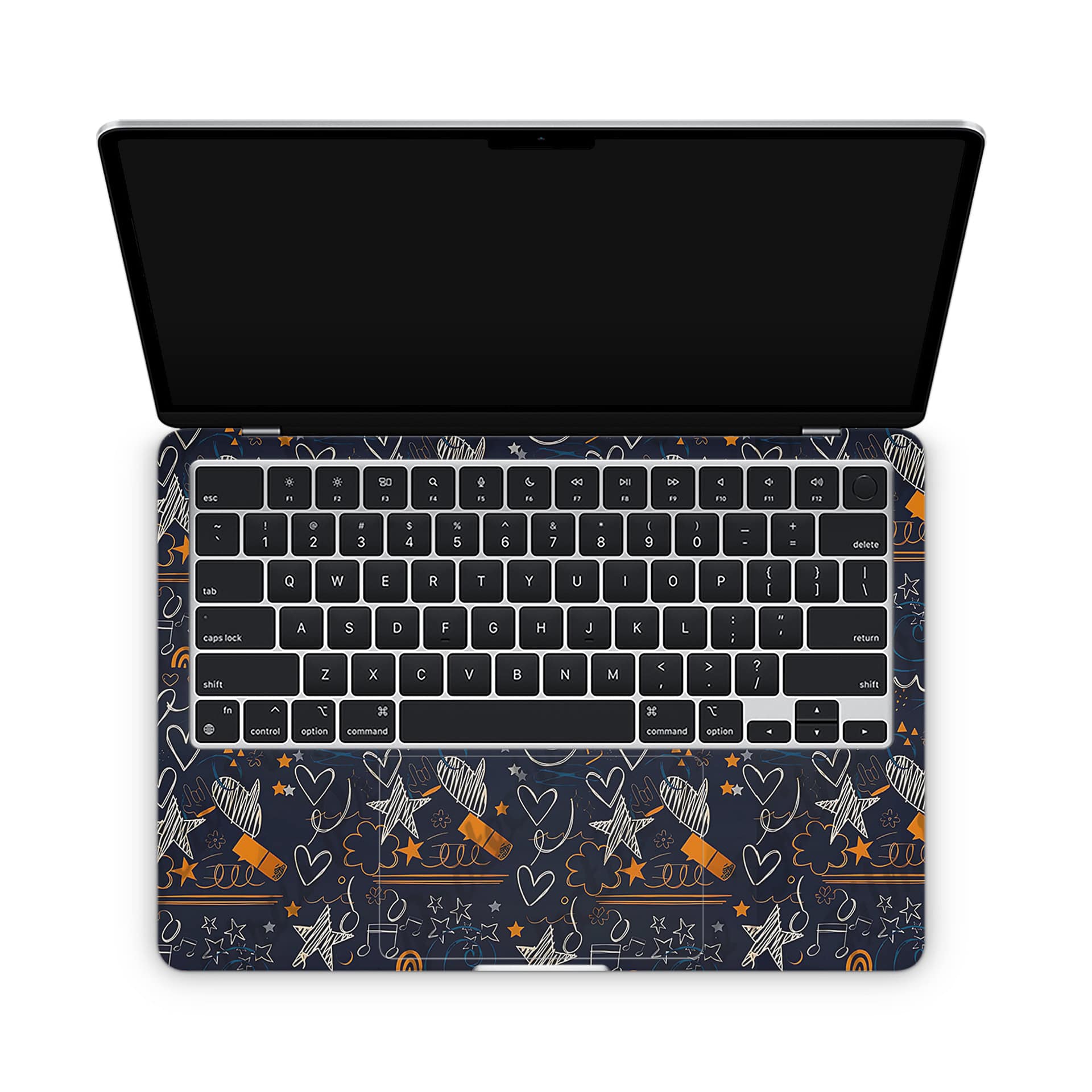 Macbook air 13. 6'' m2 2022 doodleverse skin | wrapitskin