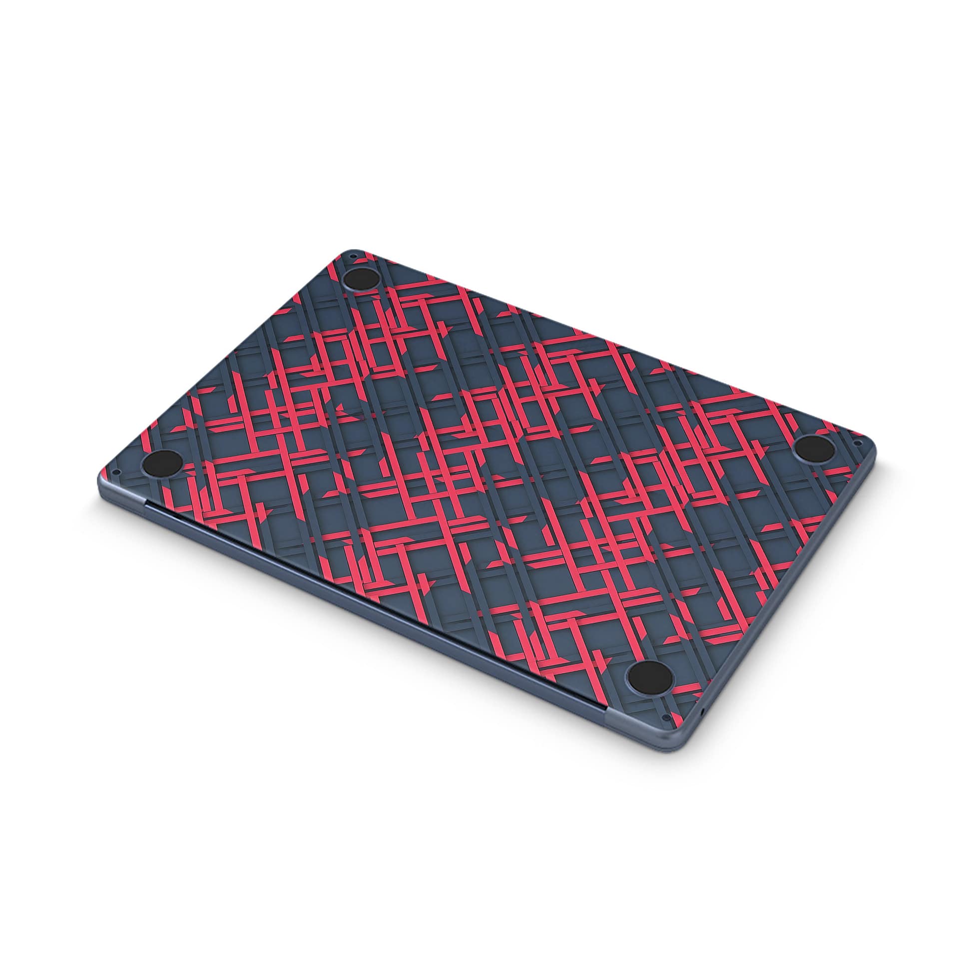 Macbook air 13. 6'' m2 2022 cyber gridlines skin | wrapitskin
