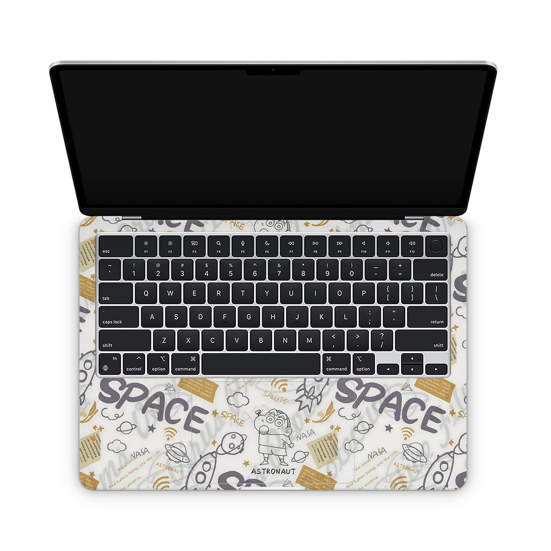 Macbook air 13. 6'' m2 2022 space skin | wrapitskin