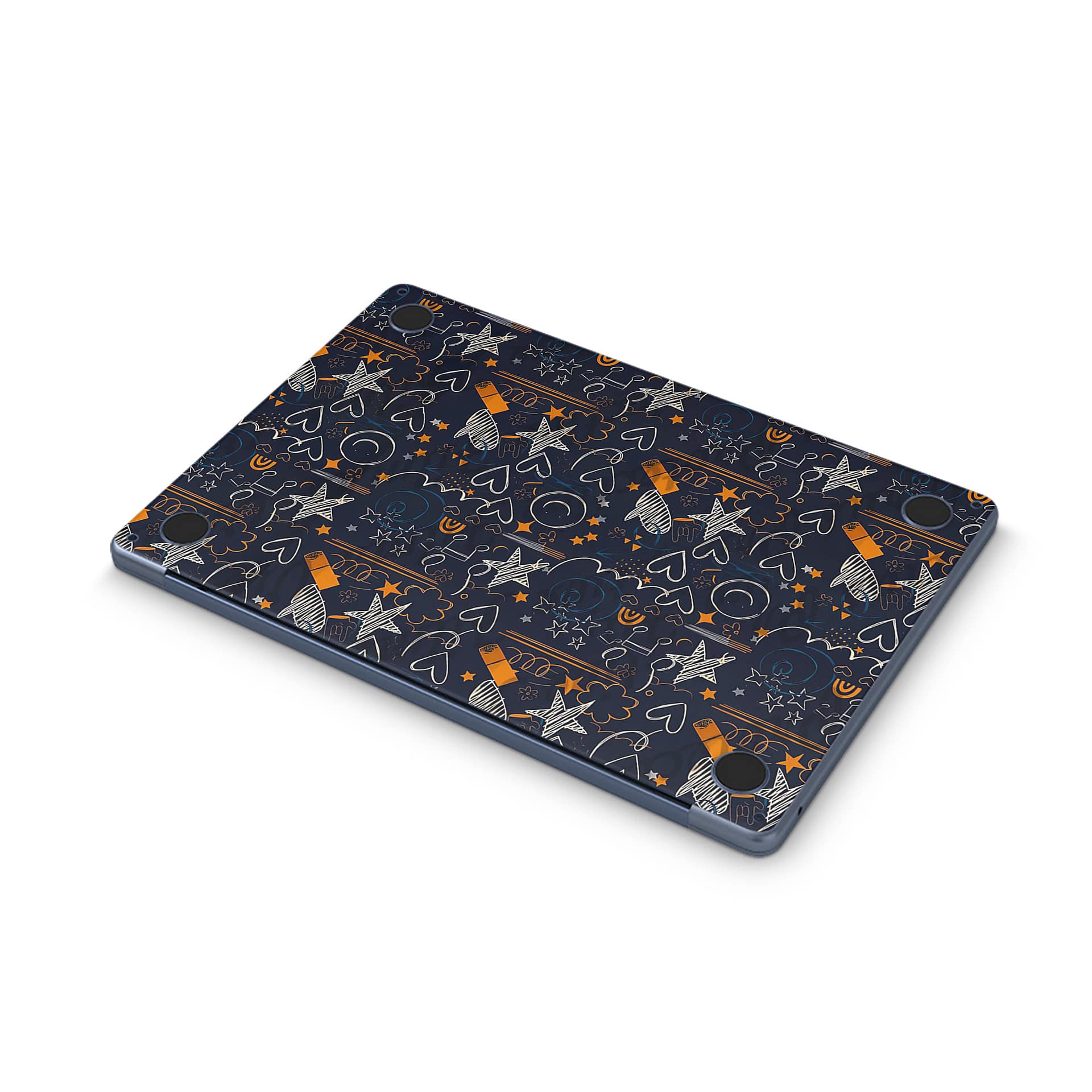 Macbook air 13. 6'' m2 2022 doodleverse skin | wrapitskin