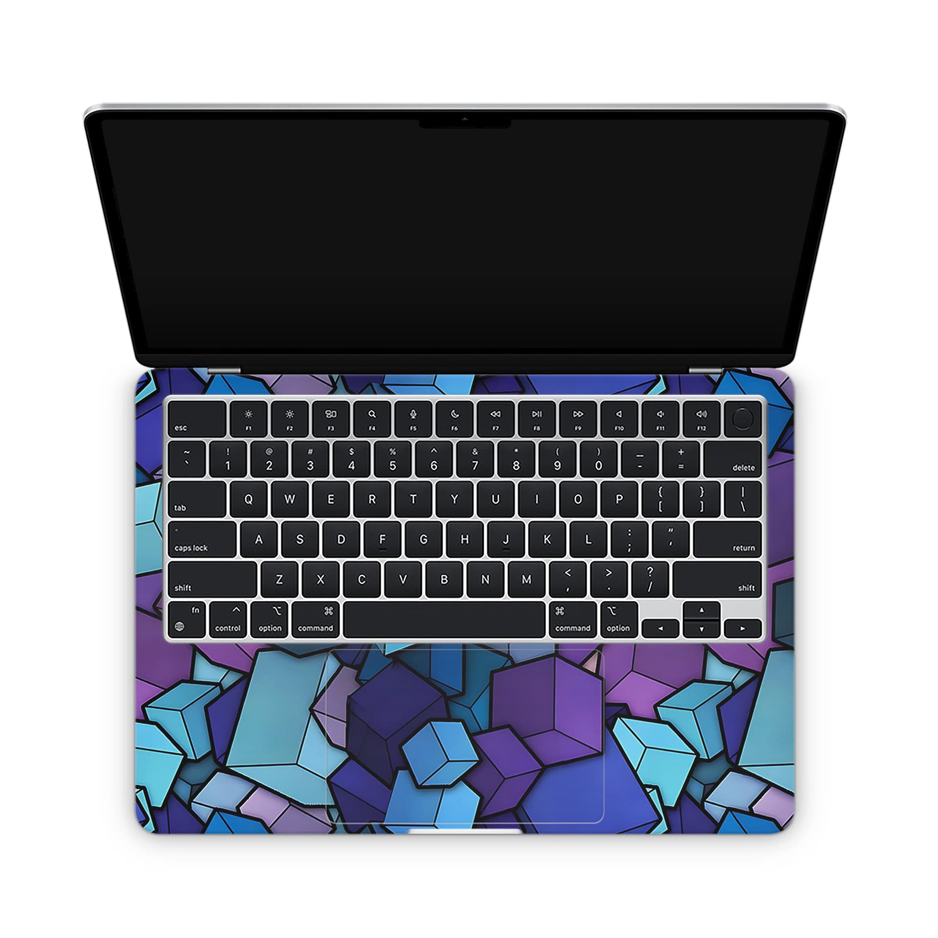 Macbook air 13. 6'' m2 2022 3d cubes skin | wrapitskin