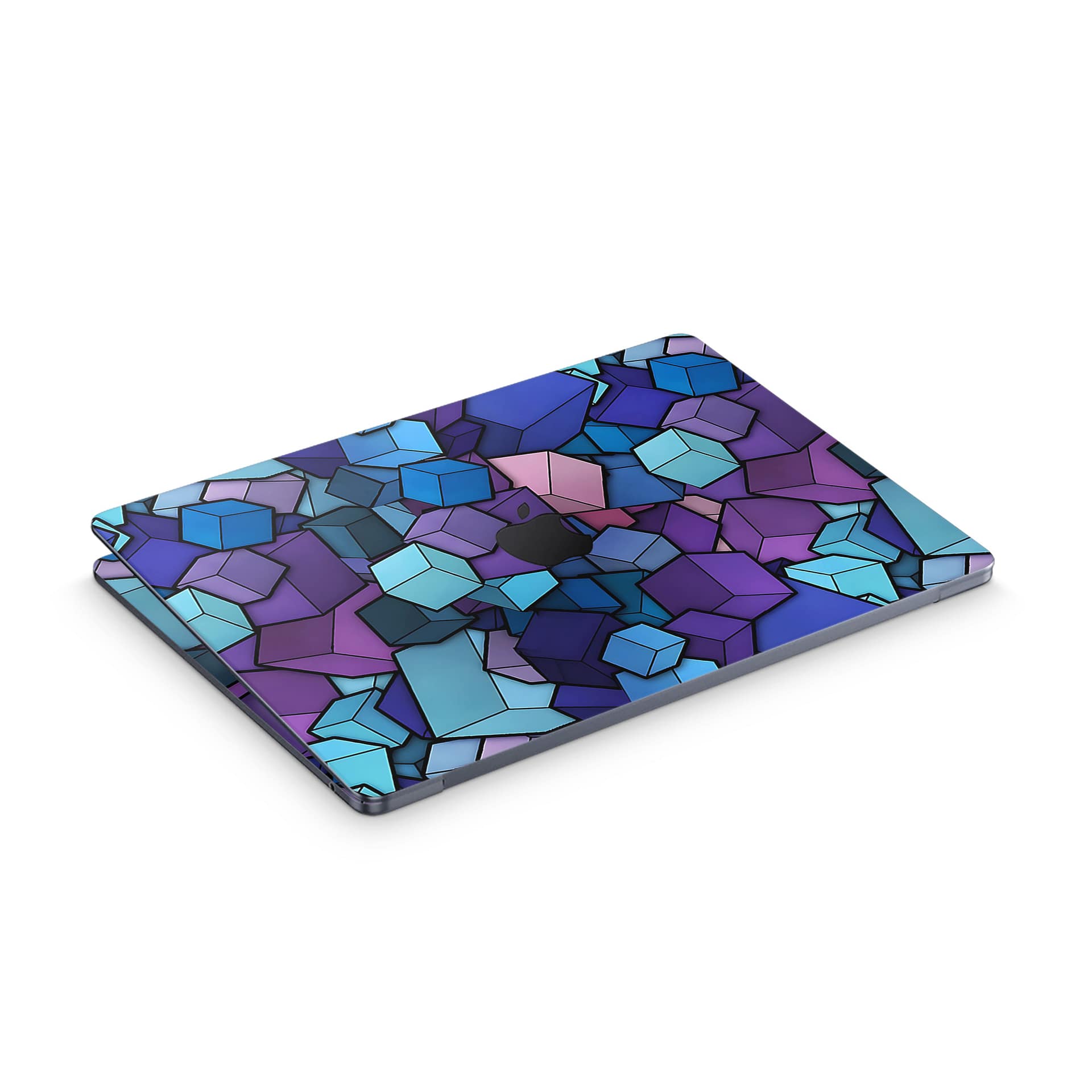 Macbook air 13. 6'' m2 2022 3d cubes skin | wrapitskin