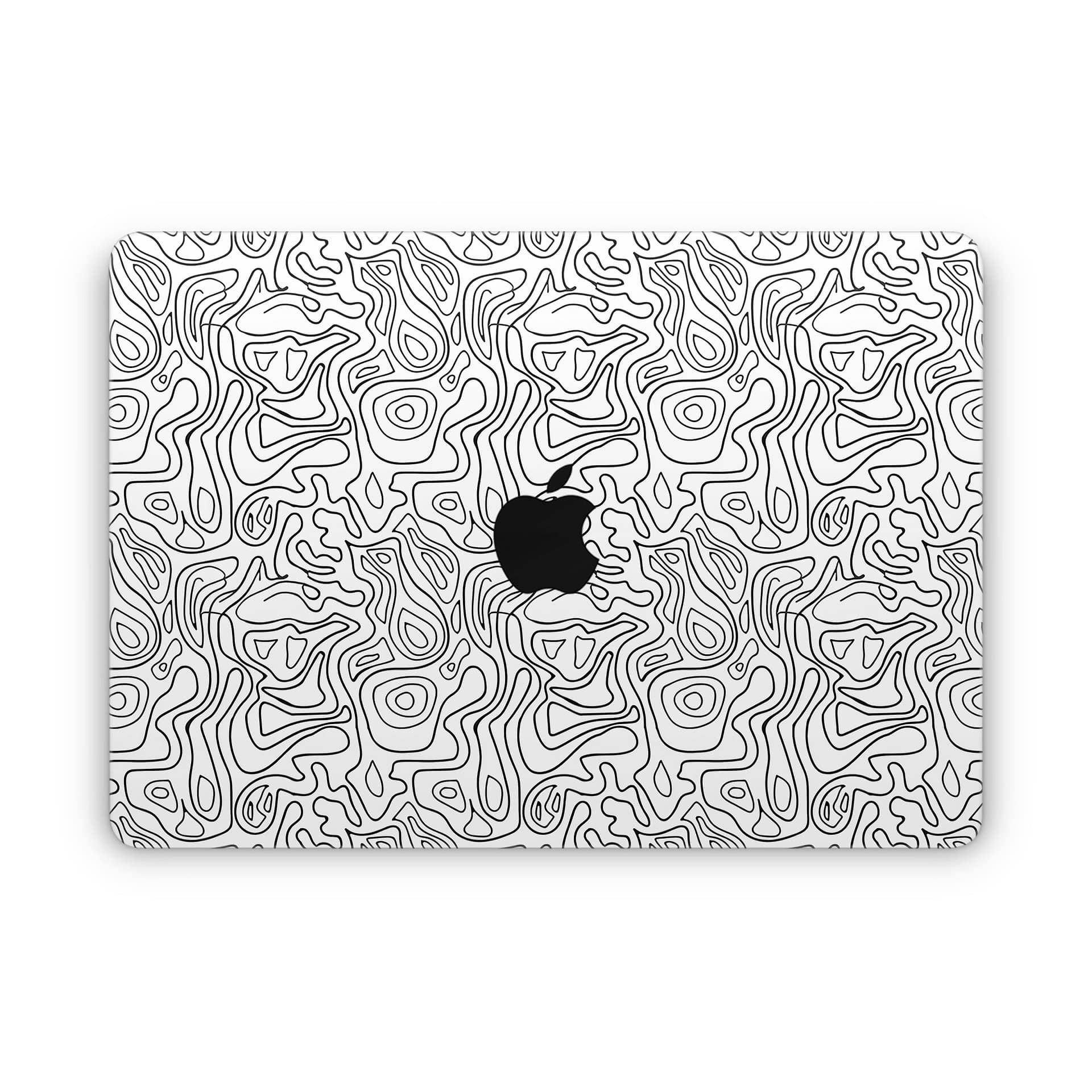 MacBook Air 13.6'' M2 2022 White Contour Skin WrapitSkin