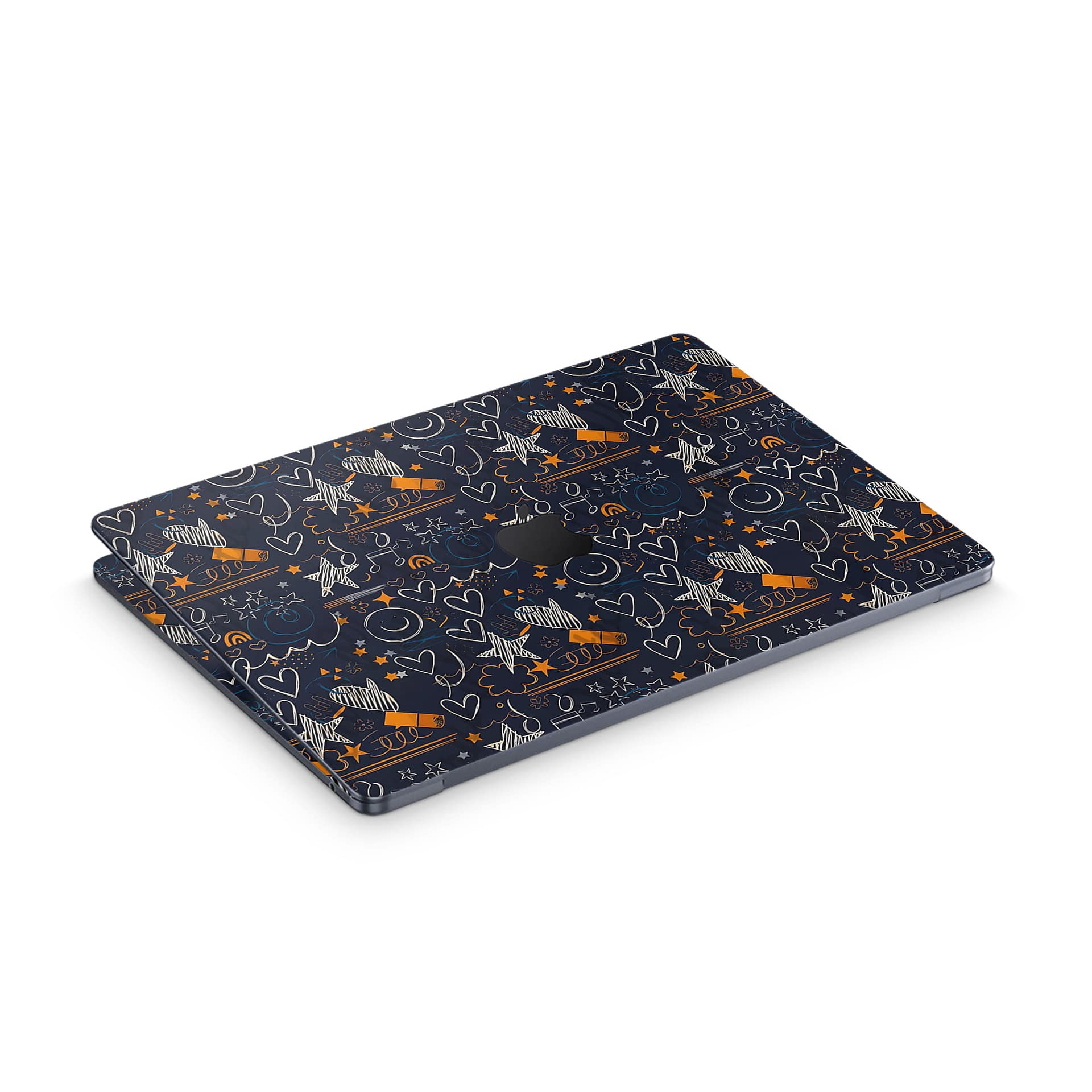 Macbook air 13. 6'' m2 2022 doodleverse skin | wrapitskin