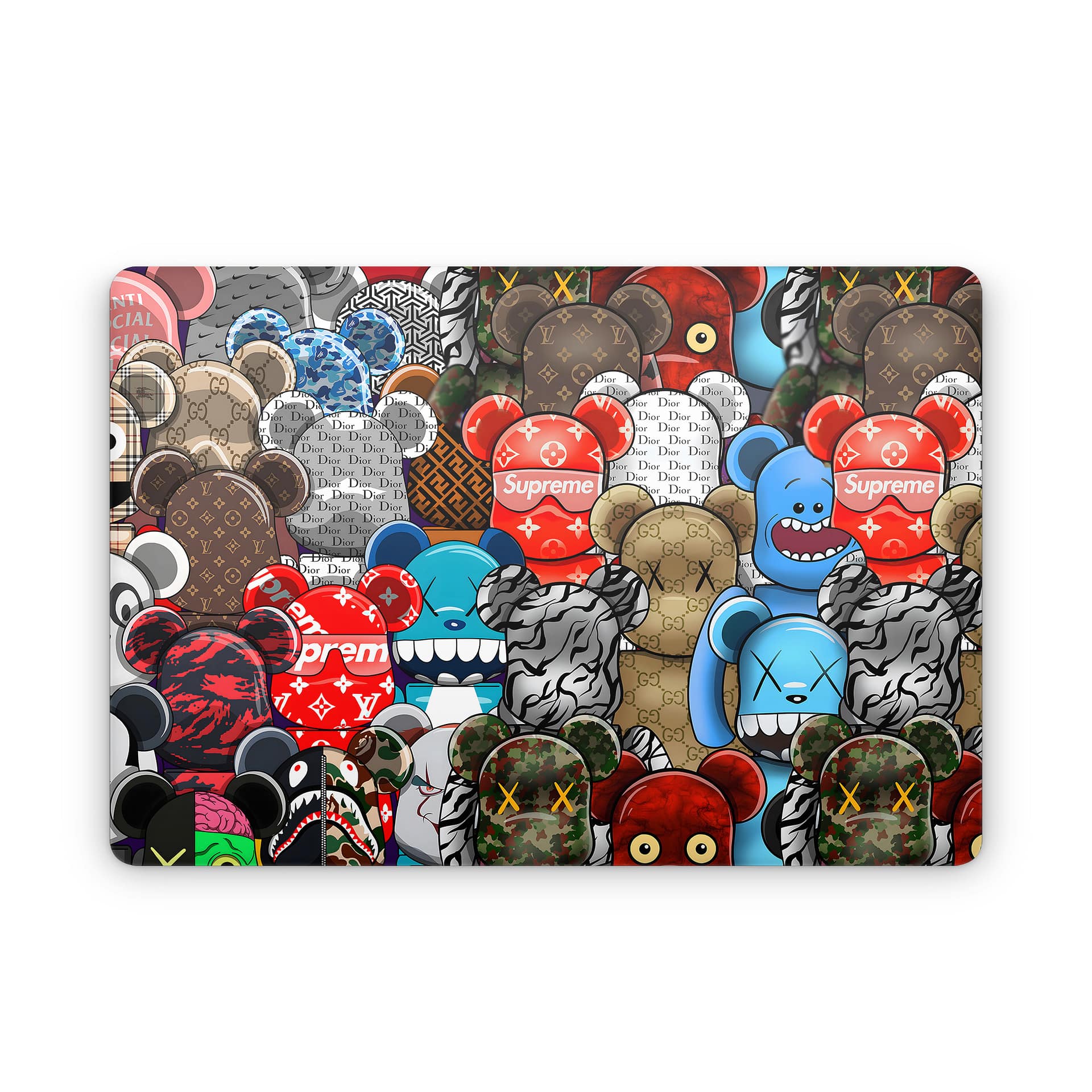 MacBook Air 13'' (M1,2020) Fuzzy Frenzy Skin WrapitSkin