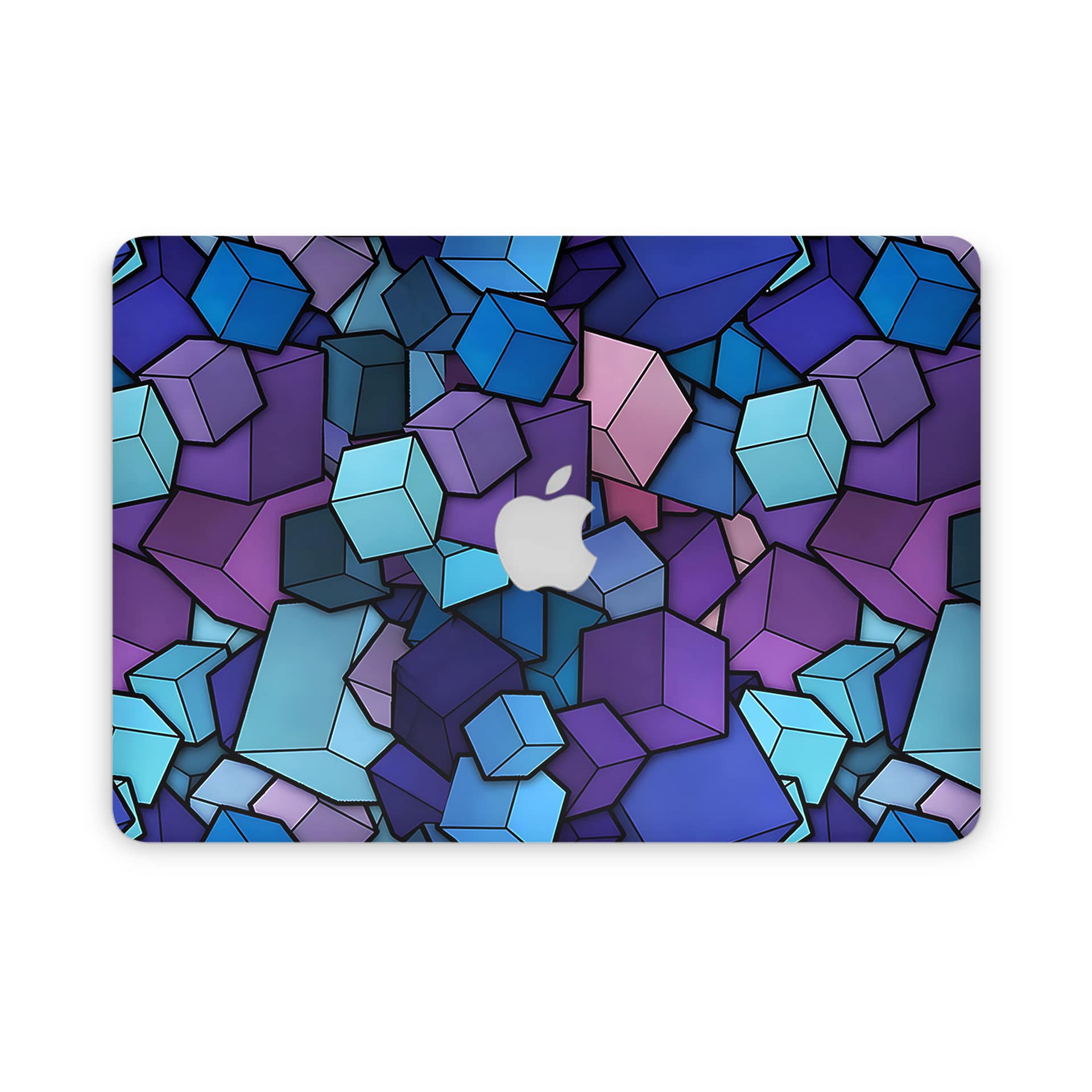 Macbook air 13” (2010-2017) 3d cubes skin wrapitskin