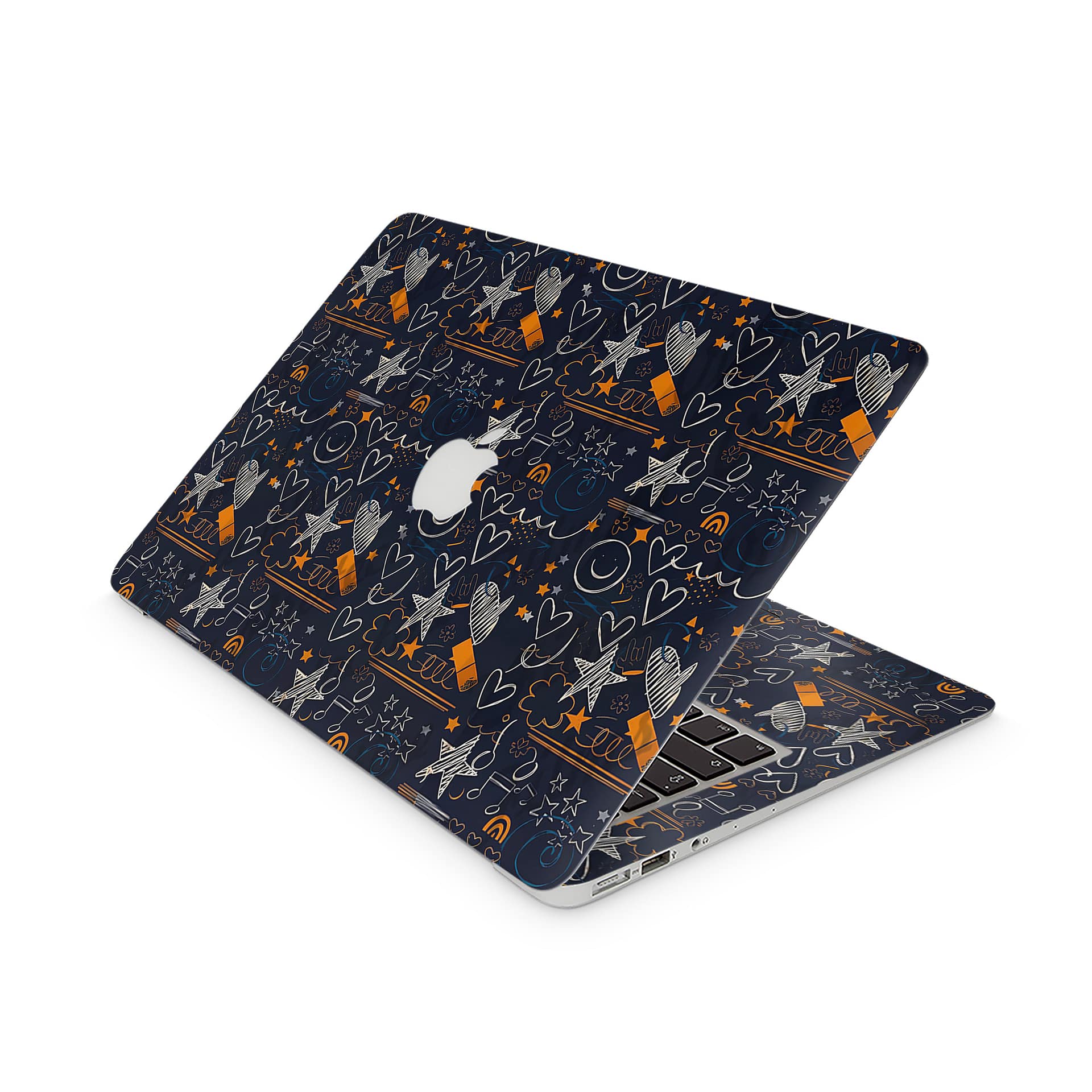 Macbook air 13” (2010-2017) doodleverse skin | wrapitskin