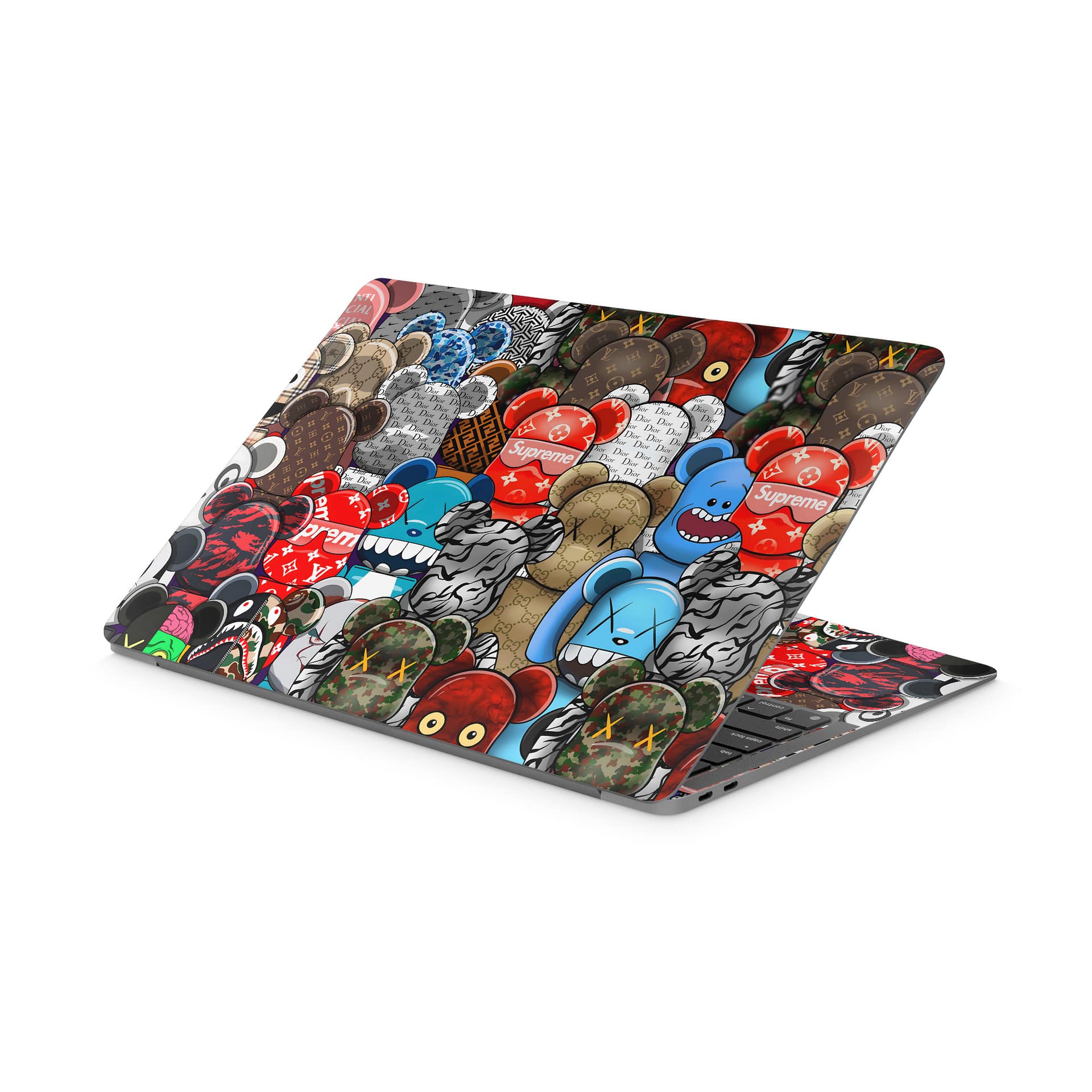 Macbook air 13'' (m1,2020) fuzzy frenzy skin | wrapitskin