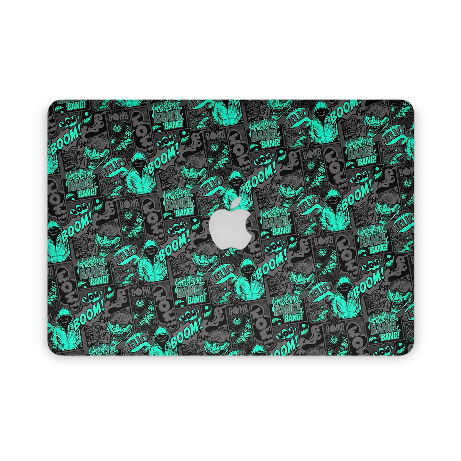 Macbook air 13” (2010-2017) boom bang skin wrapitskin