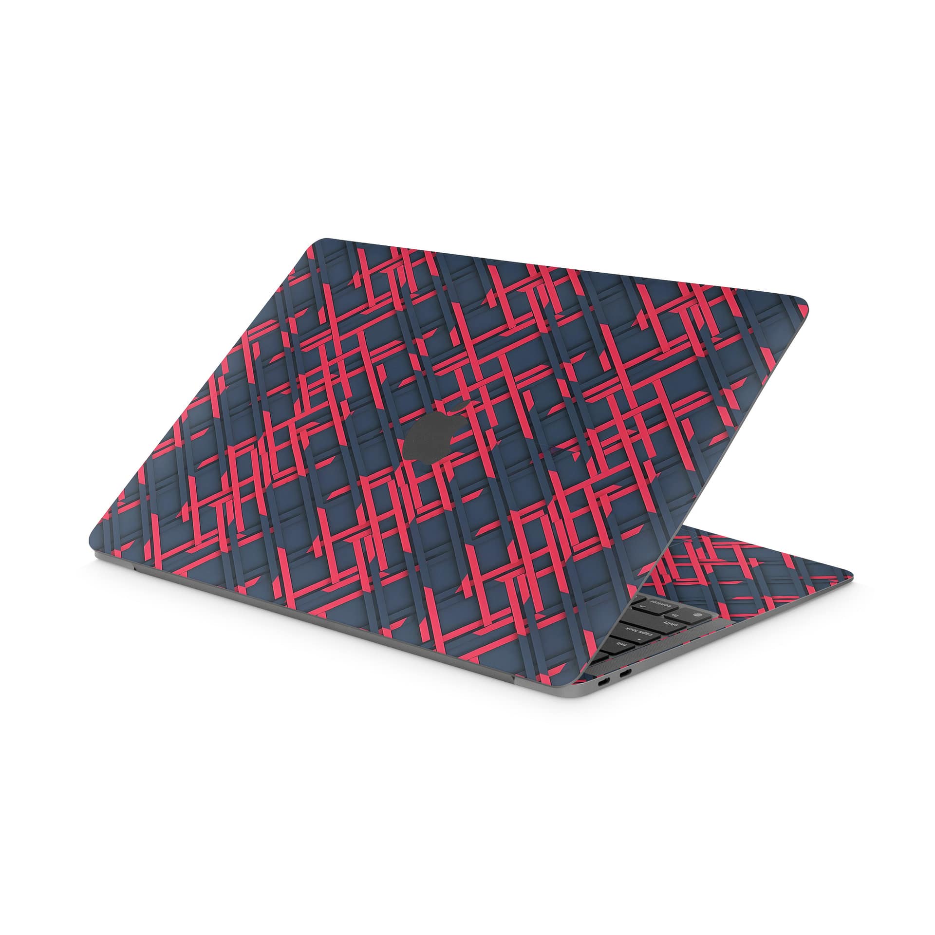Macbook air 13'' (m1,2020) cyber gridlines skin | wrapitskin