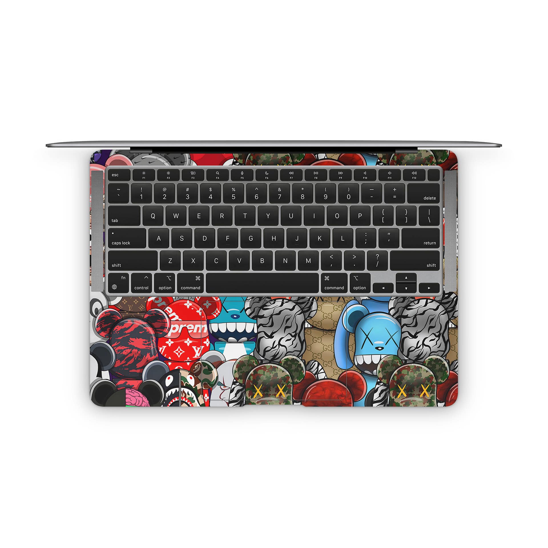 Macbook air 13'' (m1,2020) fuzzy frenzy skin | wrapitskin
