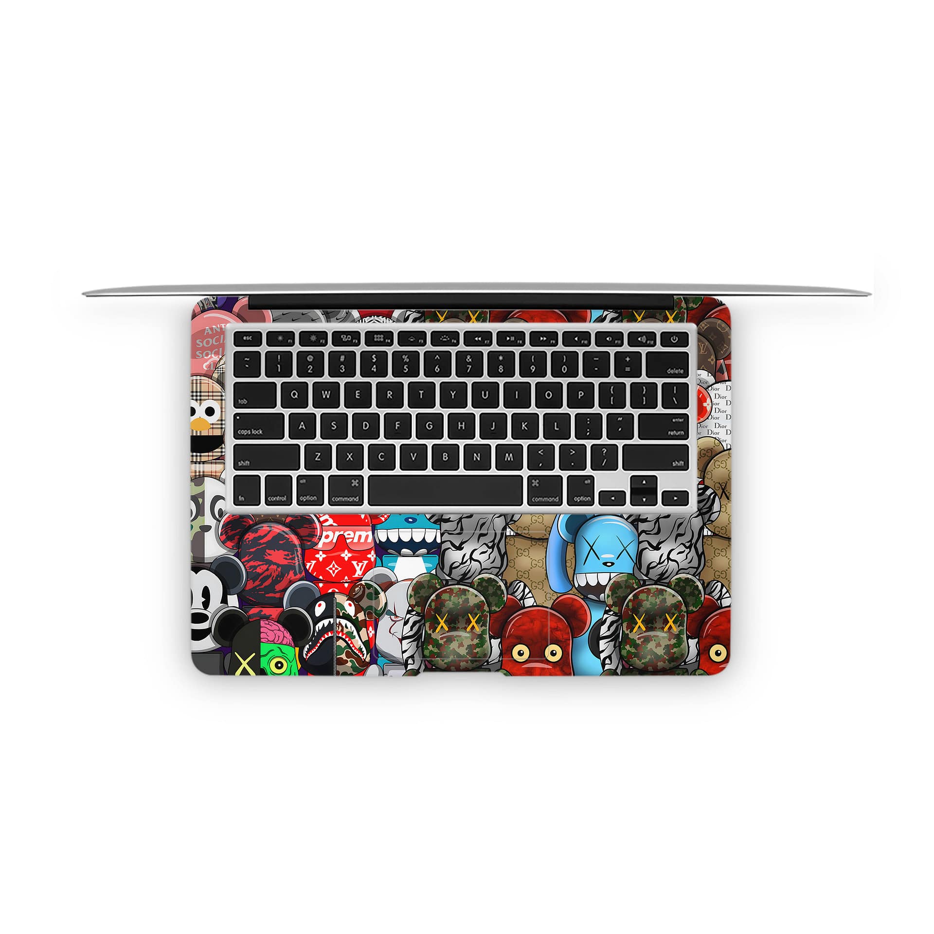 Macbook air 13” (2010-2017) fuzzy frenzy skin | wrapitskin