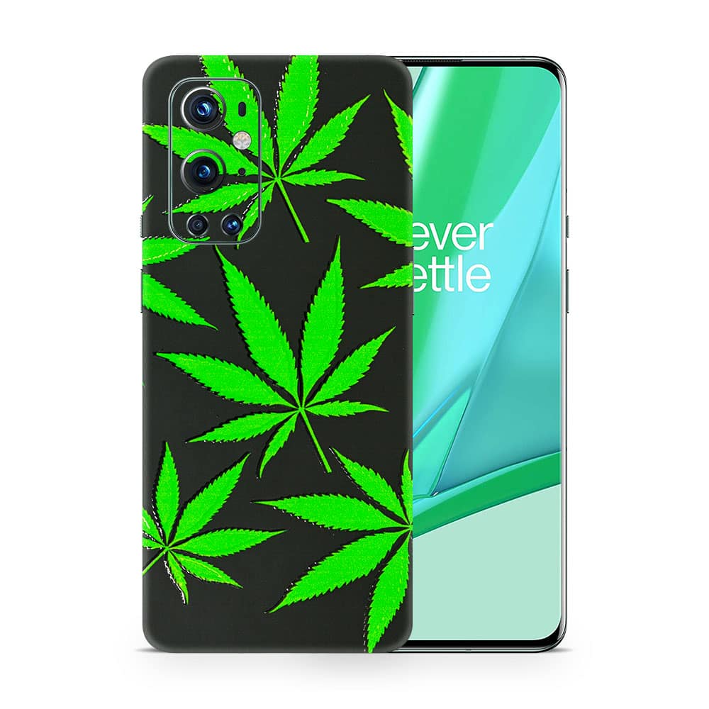 OnePlus 9 Pro Green Leaf 3D Skin WrapitSkin The Ultimate Protection!